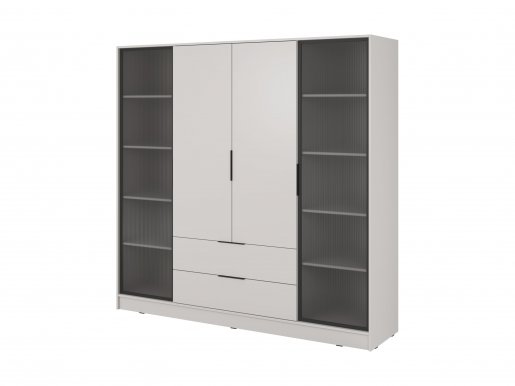 KELLY 4D RD Cashmere Kleiderschrank