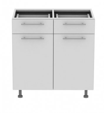 Standard D2D2S80 80 cm Laminat Base cabinet