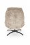 DARIO Lounge chair with footrest ( beige )