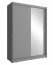 MAJA 1 LUS Graphite 130cm Sliding door wardrobe