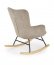 BELMIRO Rocking chair grey