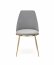 K460 Chair grey/gold