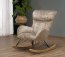 CASTRO Rocking chair beige