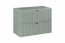 Line-Reed-Green D 82-80-2S Cabinet Under Washbasin 80 cm 2 Drawers