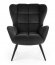 TYRION Armchair black 