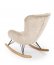 CASTRO Rocking chair beige