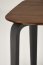 PEDRO Dining table walnut / black