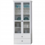 Brandson WIT 2w2s Glass-fronted cabinet