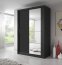 ArtiAR -06 Black Sliding door wardrobe 120cm