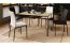 HAIRPIN STO Dinning table,oak artisan/black matte