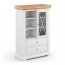 Marone Elite White/pine PLMEL04 Vitrine Weiß/Kiefer