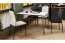 HAIRPIN STO Dinning table,white matte/black matte