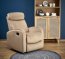 WONDER recliner krēsls ar šūpošanas funkciju, beige