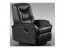 JEFF Recliner armchair black