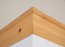 Marone Elite White/pine PLMEL01 Standvitrine Weiß/Kiefe