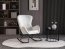 LIBERTO 3 Rocking chair white/black