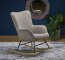 BELMIRO Rocking chair grey