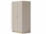 Alessio AE2 Corner wardrobe Sand beige