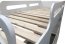 Bunk bed M5902730640400 white with mattress