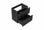 Nova-Black D2 82-60-2S Cabinet Under Washbasin 60 cm 2 Drawers