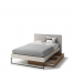 Sigma-SG 13 120x200 Bed with mattress and drawer