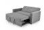 PAULINIO folding sofa color: grey