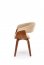 K545 Chair beige / walnut