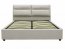 AURORA 140 Beige Bett mit Box