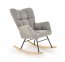 VASCO Rocking chair Gray