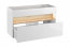 Bagama 854 Шкаф навесной для ванной под раковину (white)