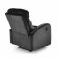 WONDER recliner Relaxsessel, Ruhesessel Mit Wippfunktion,Schwarz