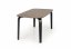 PEDRO Dining table walnut / black