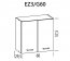 Eliza EZ3/G60 60 cm Wall cabinet