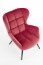 TYRION Armchair dark red