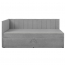 CROPP Sofa (Uttario velvet 2972 pelēks)