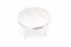 REGINALD Round table - white marble