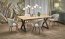 HENRY Extendable Dining Table Natural / Black