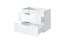 FIJI WHITE 82-80-D-2S Cabinet Under Washbasin 