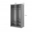 ArtiAR -06 Grey Sliding door wardrobe 120cm