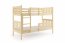 Kasper 2 Bunk bed with mattress 190x90 pine