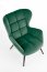 TYRION Armchair dark green