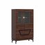 Vero-VR 04 Glass-fronted cabinet