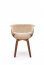 K545 Chair beige / walnut