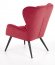 TYRION Armchair dark red