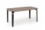 PEDRO Dining table walnut / black