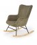 BELMIRO Rocking chair olive