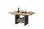 LEXUS 75 sz Extendable table transformer (oak artisan/anthracite)