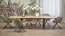 HENRY Extendable Dining Table Natural / Black