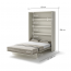 BED BC-01 CONCEPT 140x200 Vertikāla sienas gulta