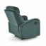 WONDER recliner with rocking function, dark green